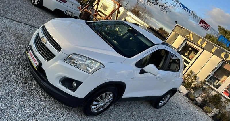 Chevrolet Trax cena 43800 przebieg: 137000, rok produkcji 2013 z Świdnica małe 301